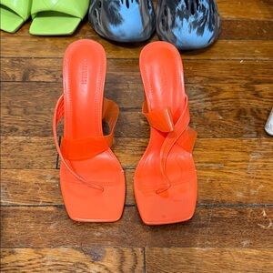 Forever 21 Stylish Orange Women's Heels